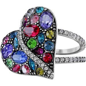 Brighton Jewelry Brighton Trust Your Journey Heart Ring Poshmark